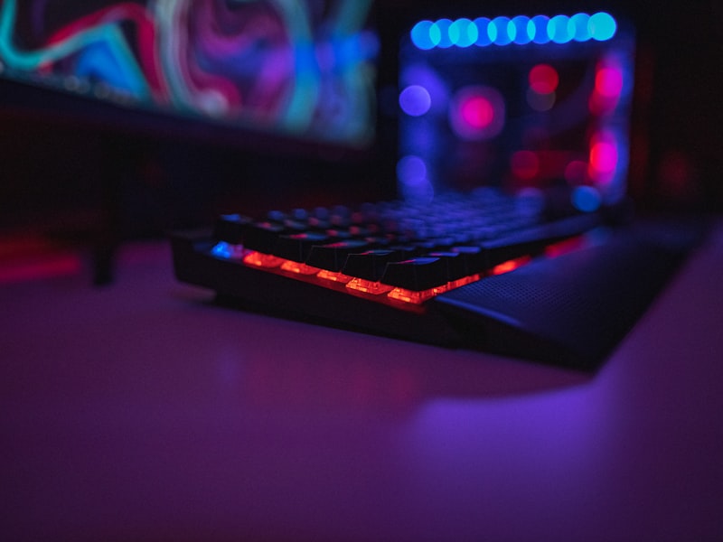 Player concentrating during a gaming session